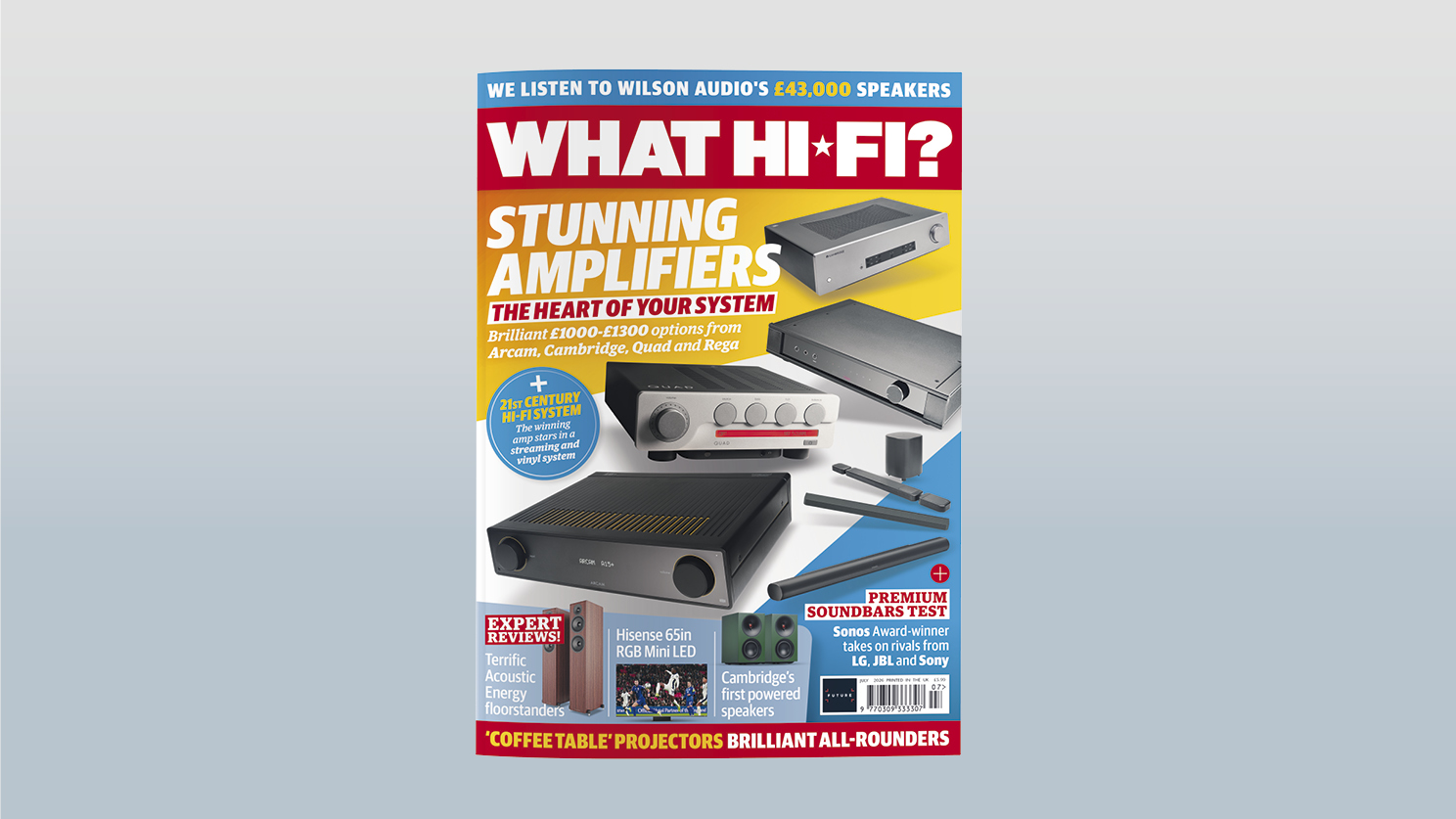 July 2026 issue of What Hi-Fi? out now