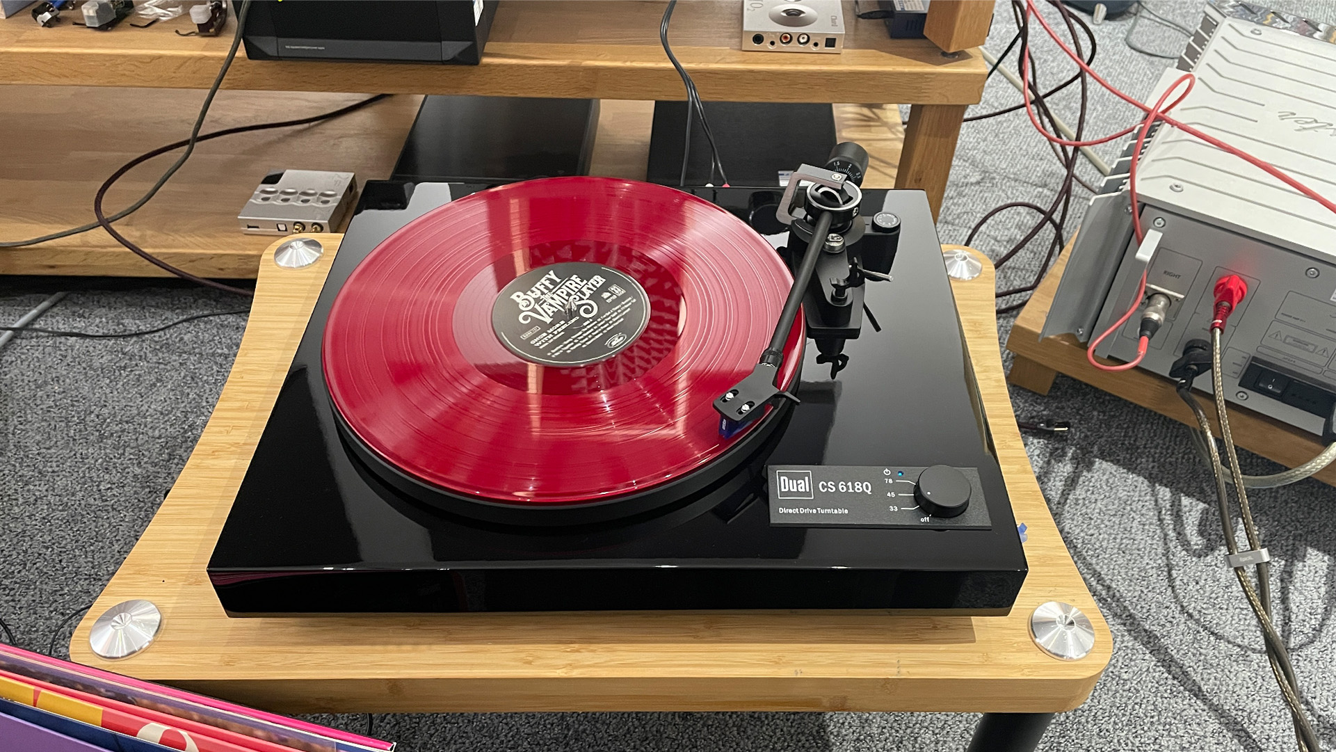 Dual CS 618Q turntable