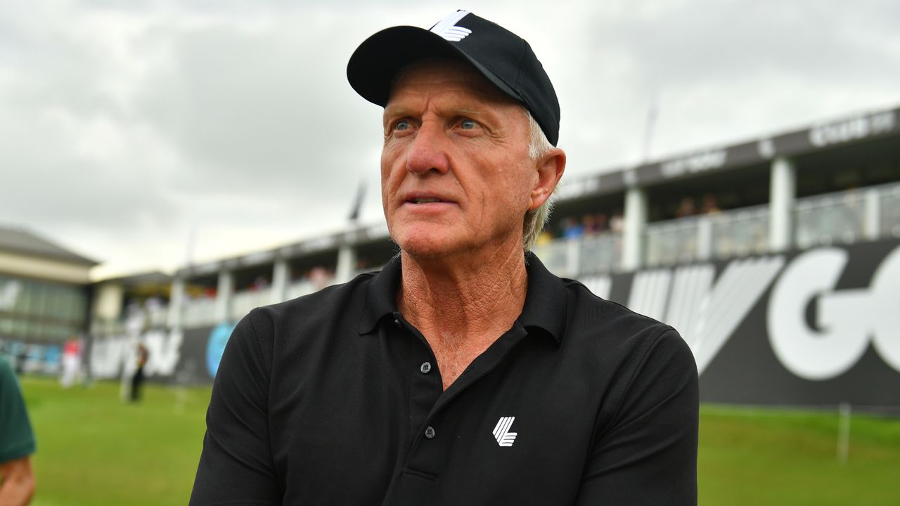 Greg Norman during the 2022 LIV Golf Invitational Bangkok tournament