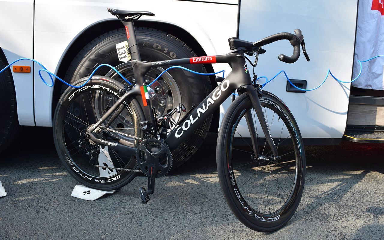 Alexander Kristoff's Colnago Concept for Paris-Roubaix