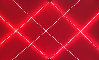 Triple X Neonly, by François Morellet, 2012
