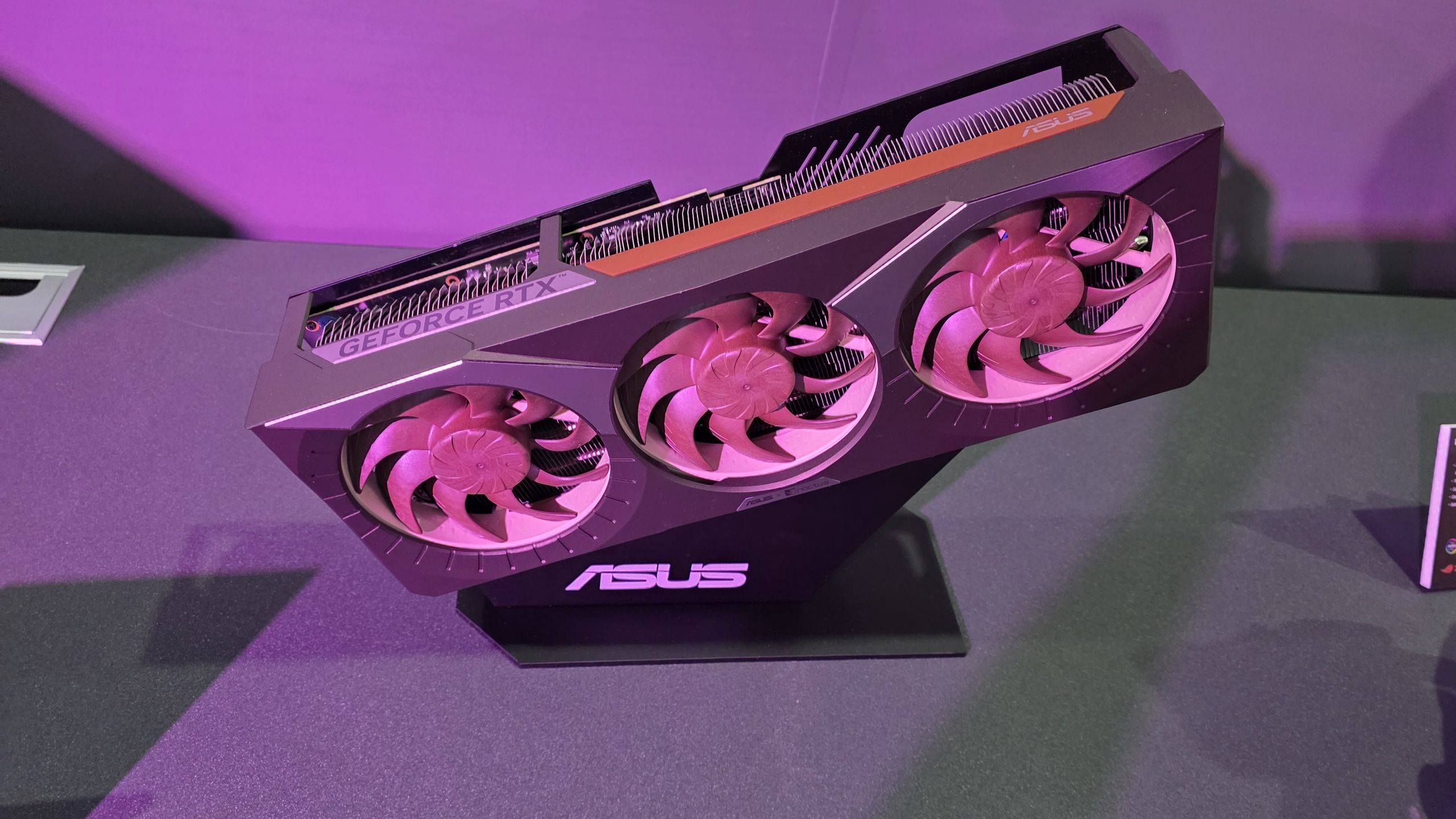 Asus unveils Noctua triple-fan RTX 5080, new external GPU dock
