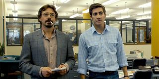 Robert Downey Jr and Jake Gyllenhaal in Zodiac