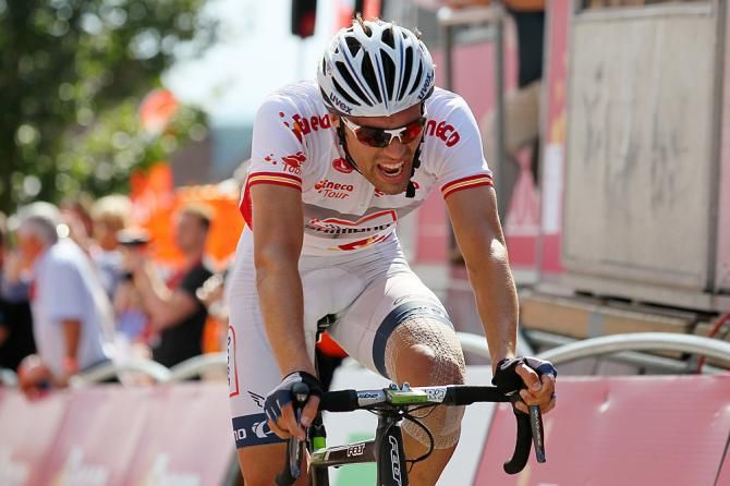 Tom Dumoulin (Argos-Shimano) was put under immense pressure