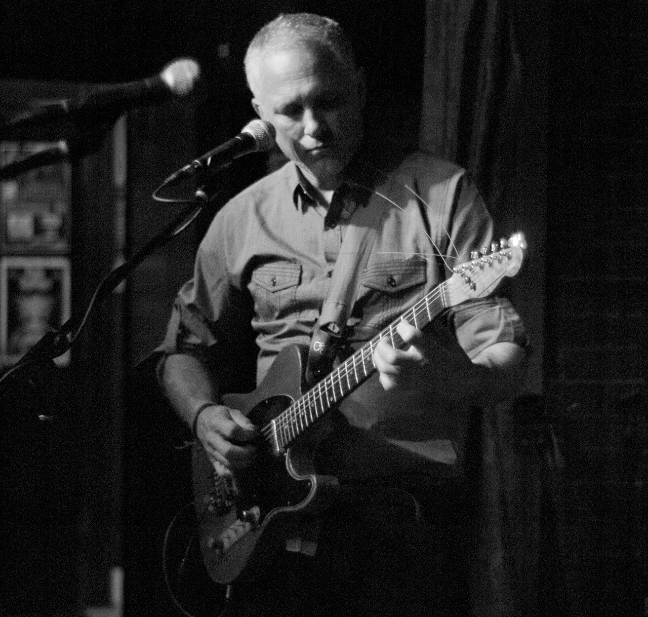 Todd Huth performs onstage