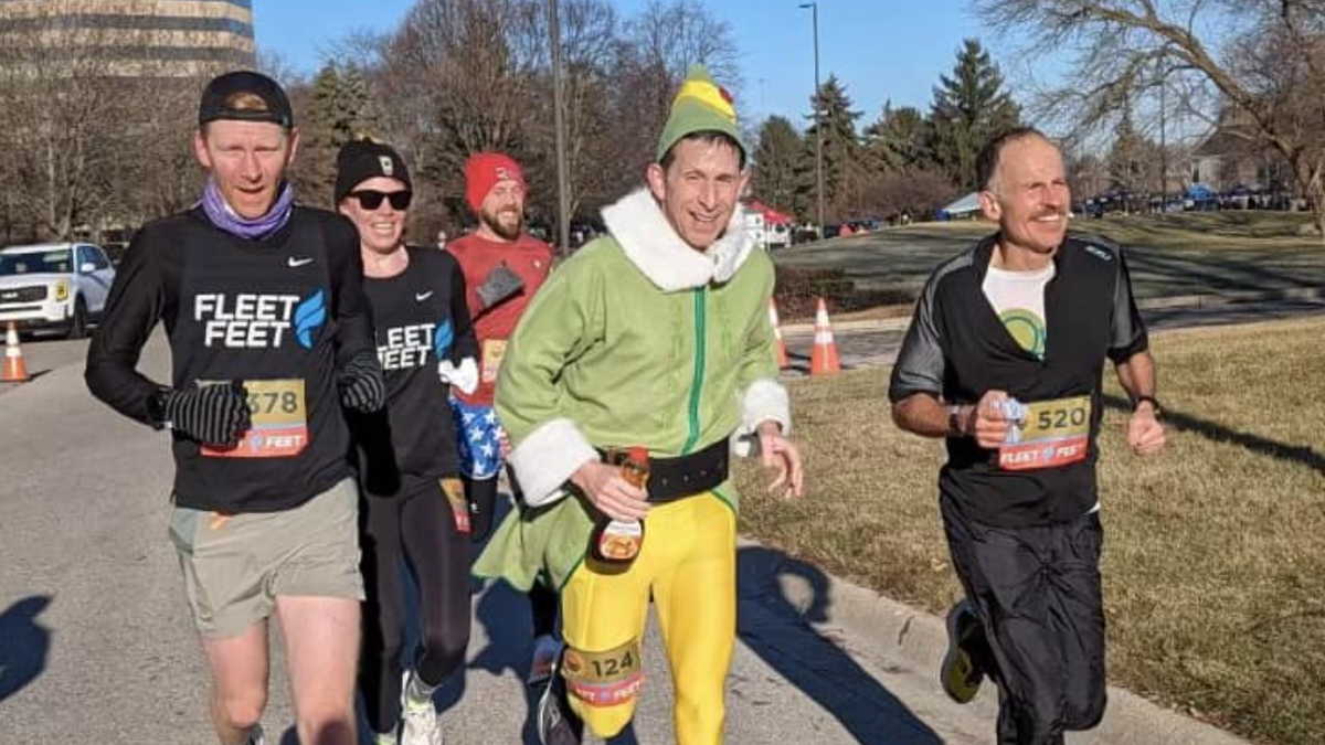 Harvey Lewis ultra runnner Jason Homorody Buddy the Elf