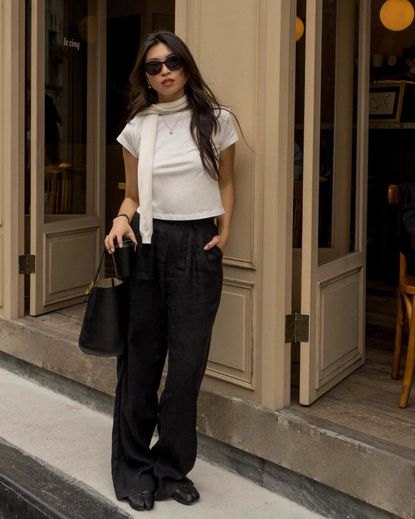 7 Chic Tops to Wear With Linen Trousers, According to Fashion People ...