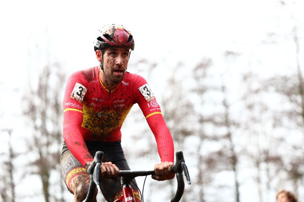 the cyclocross cycling event in Gullegem on Saturday 06 January 2024.
BELGA PHOTO DAVID PINTENS (Photo by DAVID PINTENS / BELGA MAG / Belga via AFP)