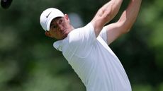Rory McIlroy takes a shot at the Memorial Tournament