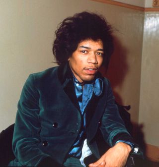 Jimi Hendrix in London in 1966