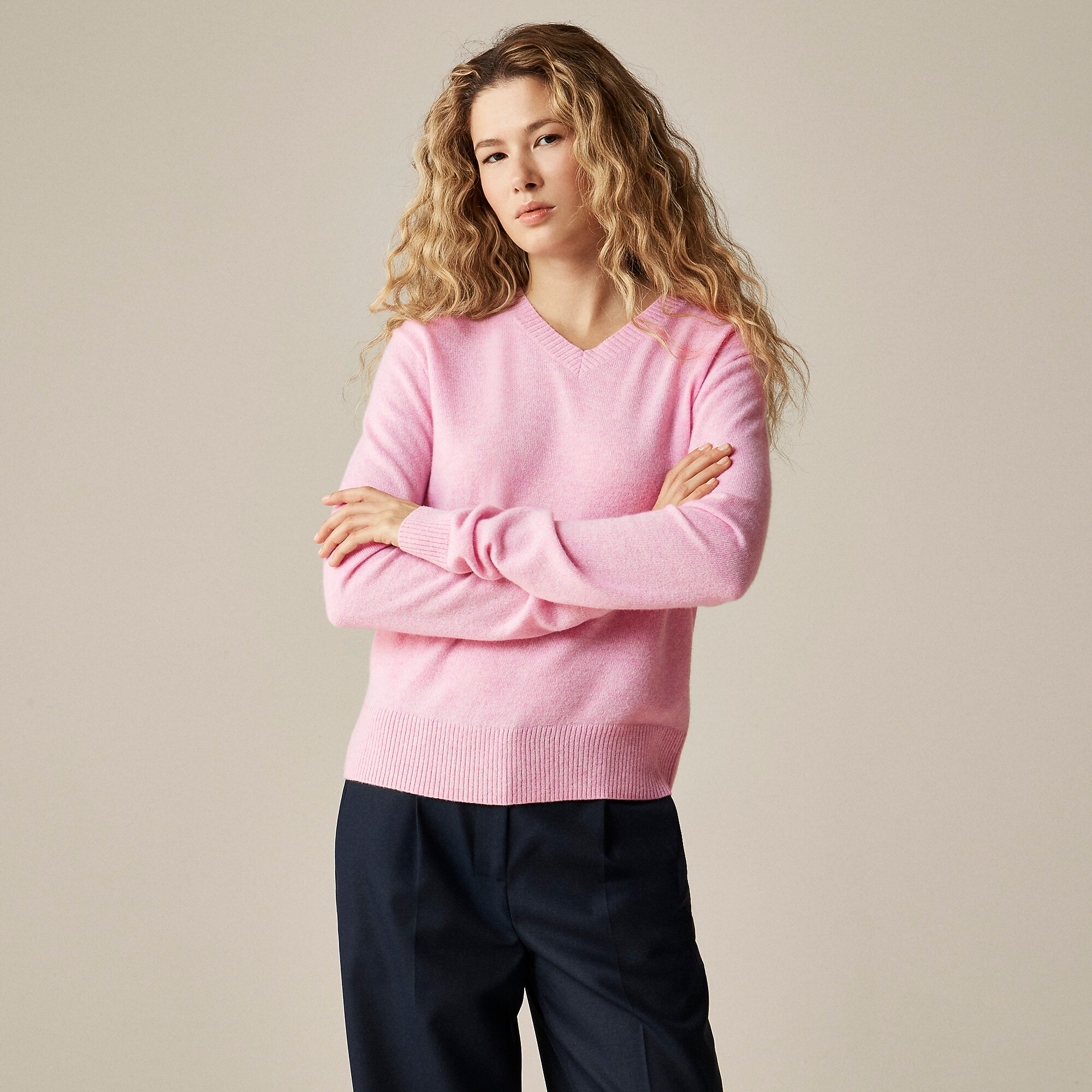 Wide-Leg Pleated Pant
