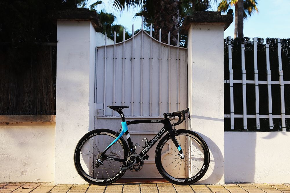 Michal Kwiatkowski's Team Sky Pinarello Dogma F8