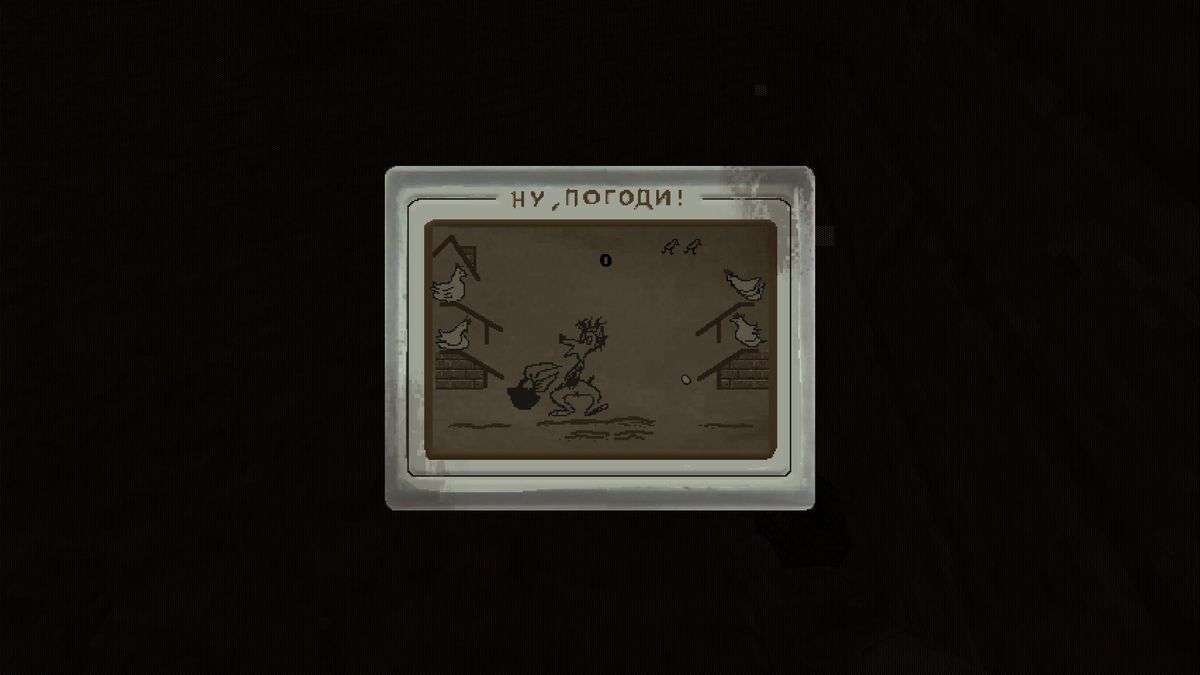 view of soviet game-and-watch knockoff game within a game in Hrot