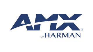 The AMX by Harman logo. 