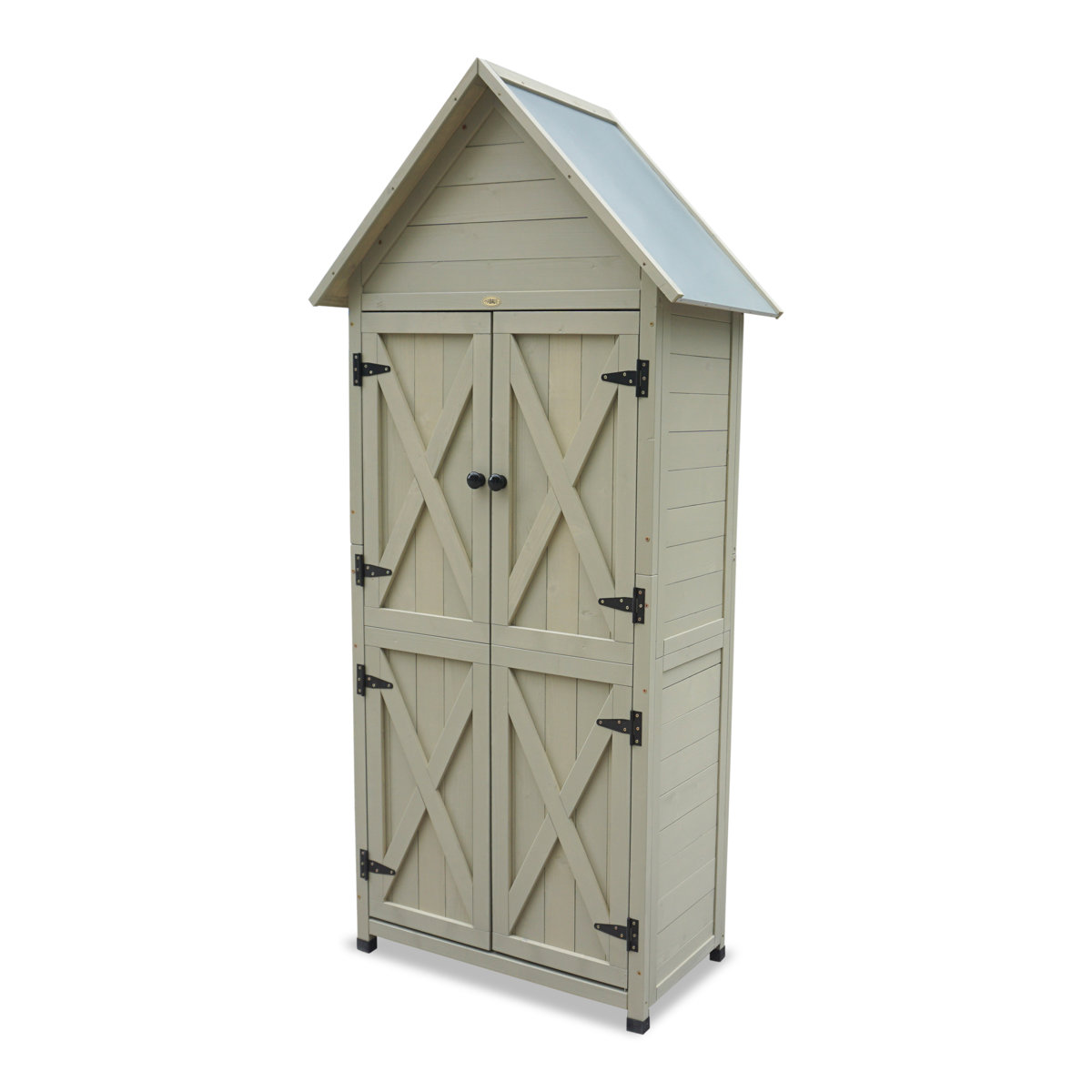 Dakota Fields Carberg Solid Wood Steep Slope Storage Shed &amp;amp; Reviews | Wayfair.co.uk