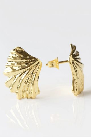 Carrie Elizabeth Vintage Fan Earrings