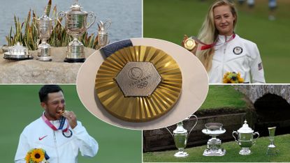 An Olympic gold medal and the men&#039;s and women&#039;s Major trophies