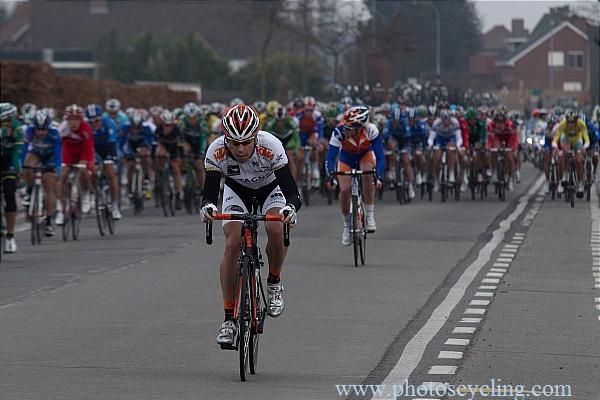 Johan Le Bon (Bretagne - Schuller) on the attack.