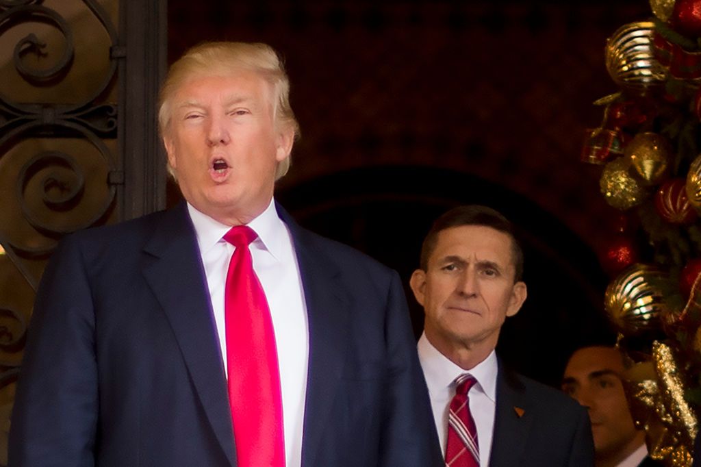 President Trump and Michael Flynn