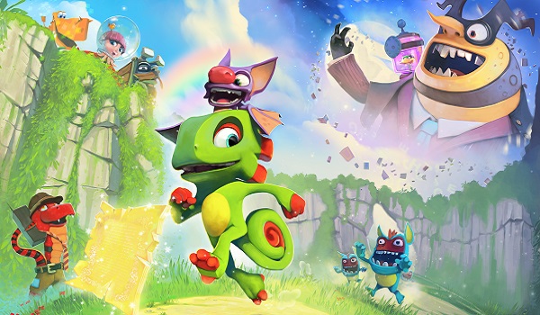 The cast of Yooka-Laylee