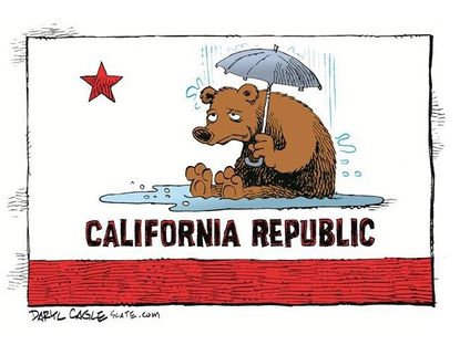 California under the weather