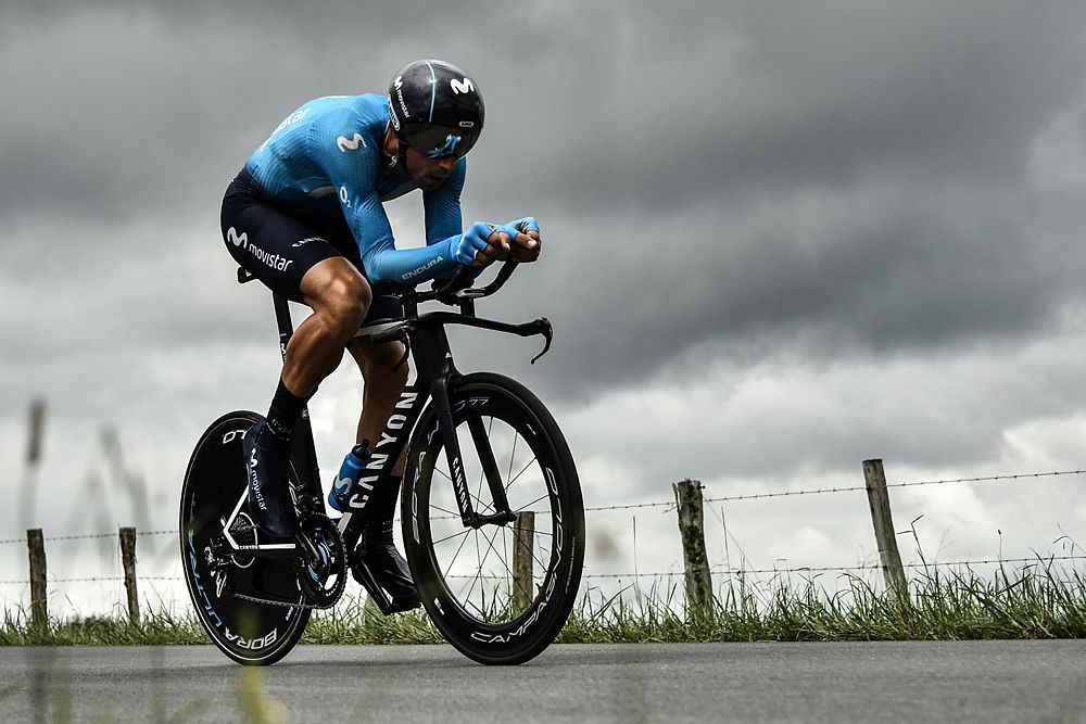 Imanol Erviti rides during the 20th stage of the 105th edition of the Tour de France