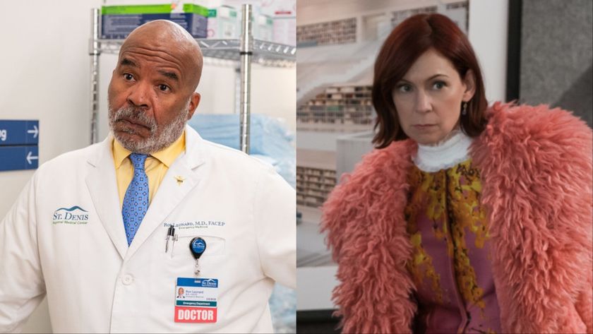 David Alan Grier as Dr. Ron on St. Denis Medical and Carrie Preston on Elsbeth