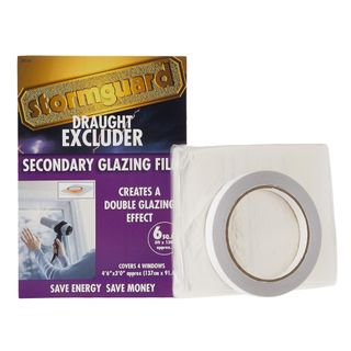 Stormguard 6Sq m Secondary Glazing Window Insulation Film