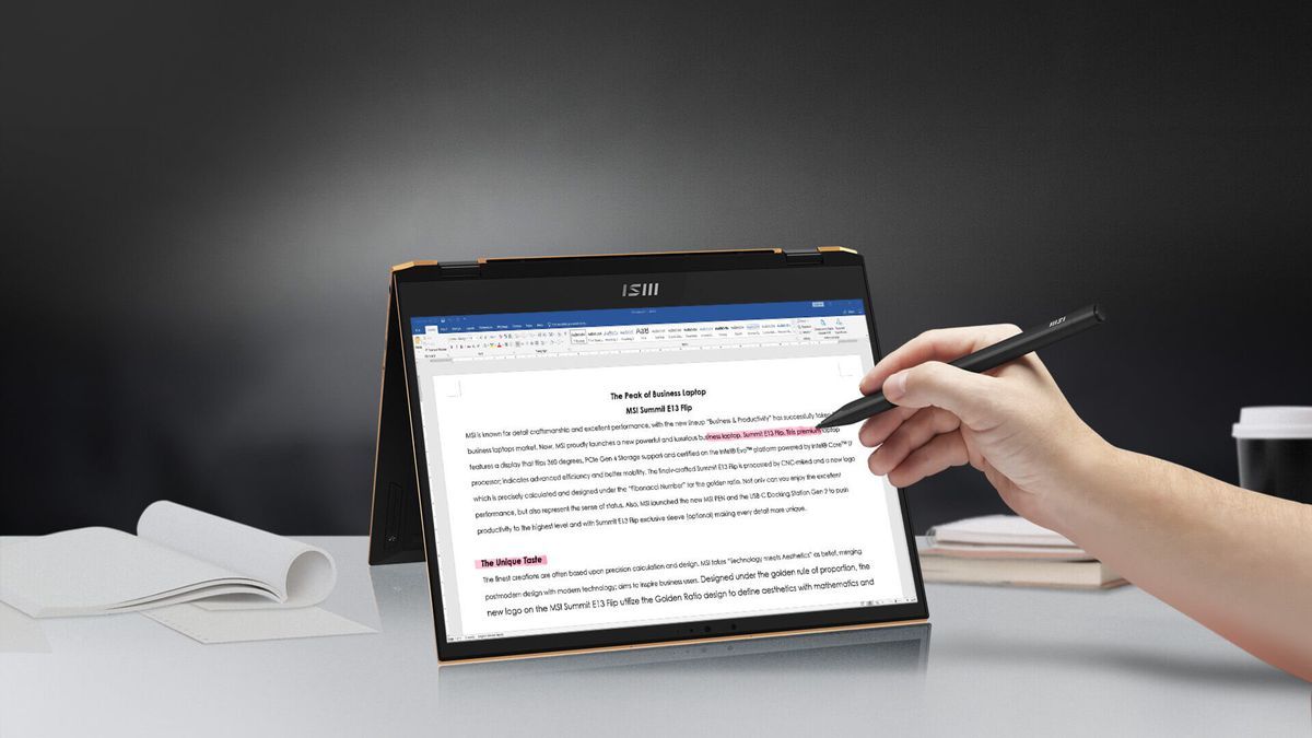 MSI teamed with Microsoft to build a unique stylus that doubles as an AI microphone for Copilot — and you can fully charge it in just 30 seconds