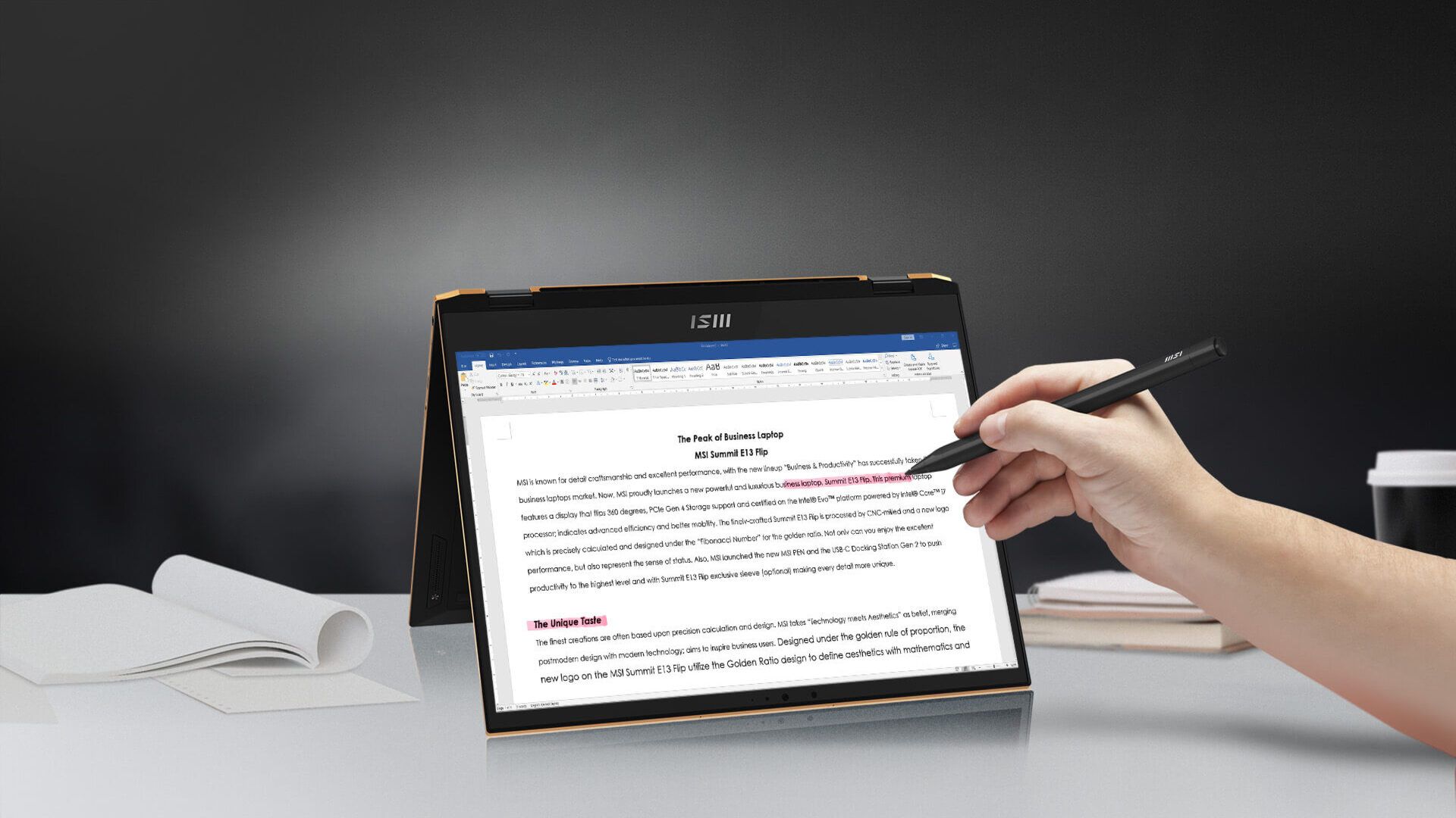 MSI dan Microsoft menciptakan Nano Pen yang dapat mengisi daya dengan sangat cepat dan berfungsi ganda sebagai mikrofon AI untuk Copilot