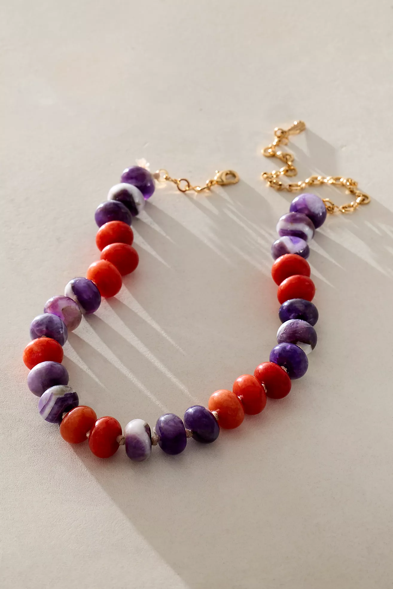 Sabina Semiprecious Stone Choker