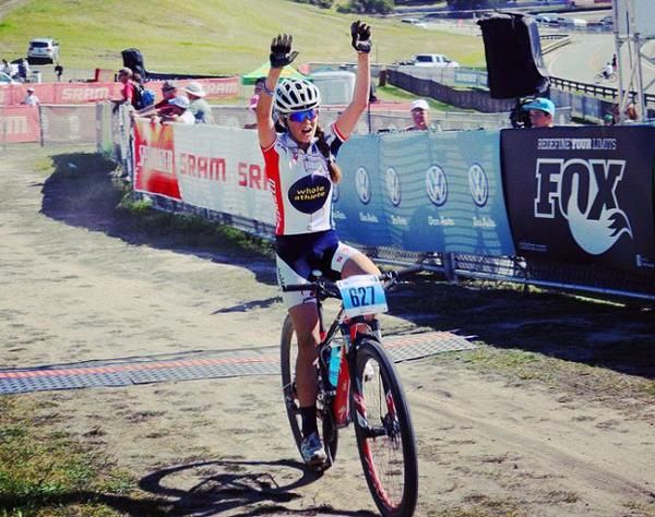 Kate Courtney wins the Sea Otter Classic cross country