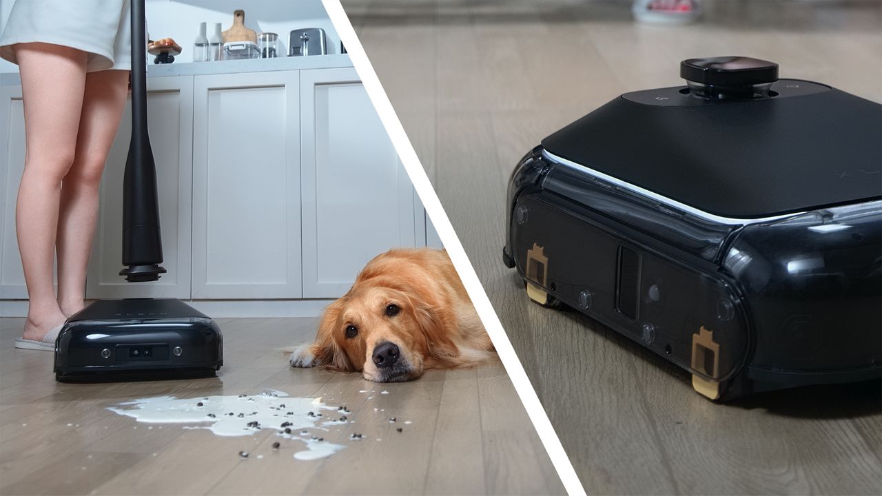 This shapeshifting cleaner can transform into a robot vacuum, a stick vacuum or a mop — and I almost couldn't believe my eyes