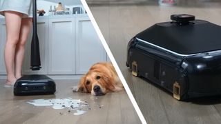 This shapeshifting cleaner can be a robot vacuum, a stick vacuum or a mop