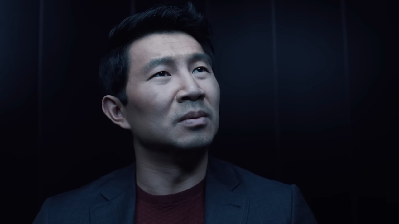 Simu Liu looking disturbed in The Copenhagen test