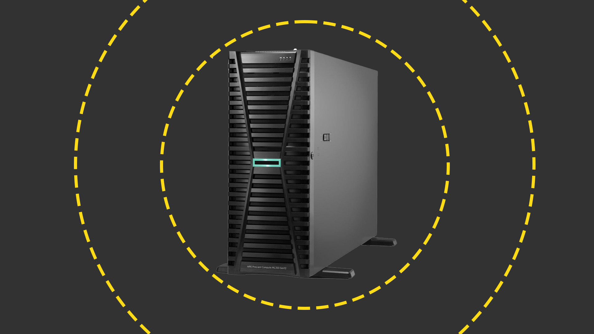 The HPE ProLiant Compute ML350 Gen12 on the ITPro background