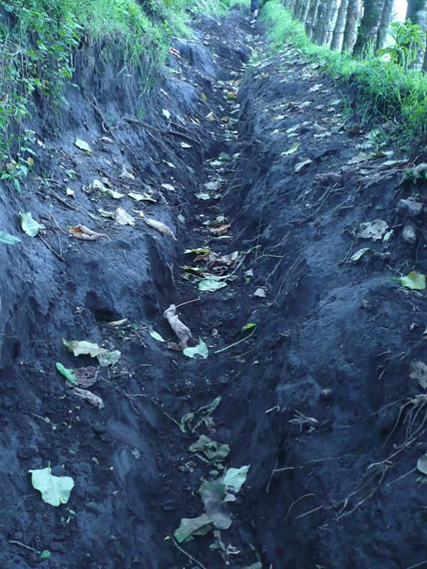 It's no surprise that racers chose not to take this line and went an alternate route.