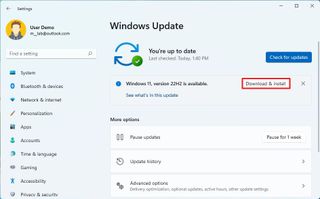 Windows 11 version 22H2 Release Preview download