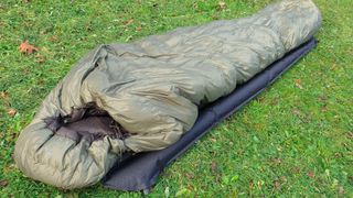 best sleeping bags: Exped Waterbloc Pro -15° sleeping bag