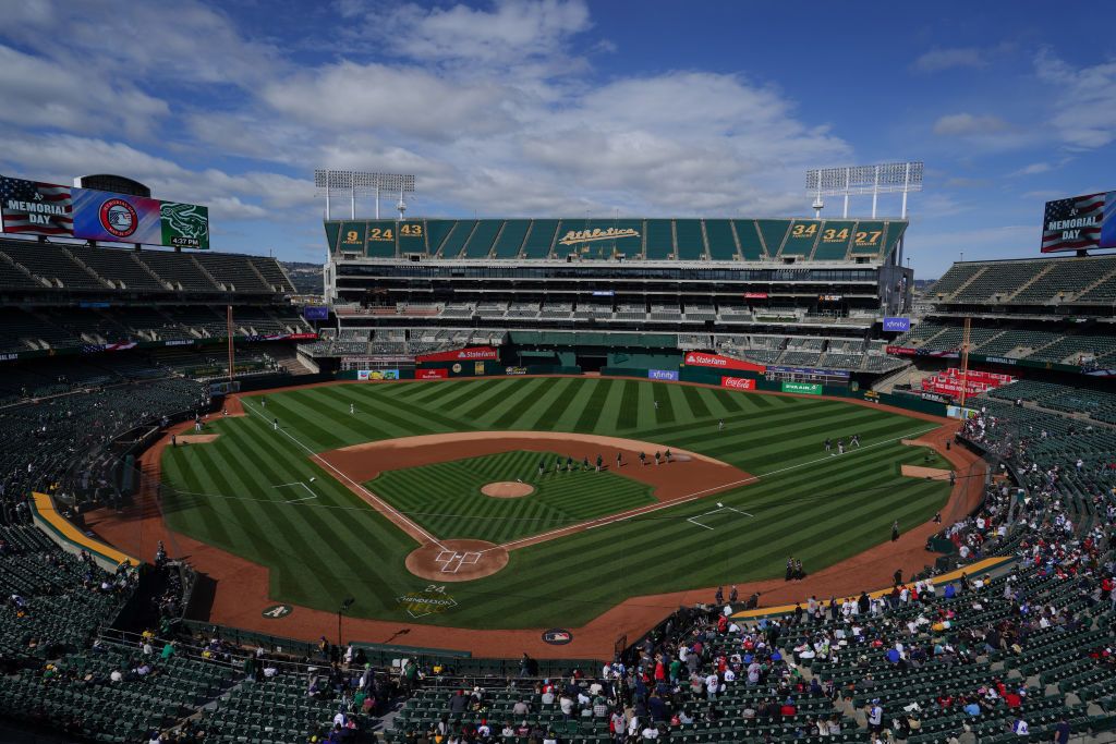 Oakland Coliseum.