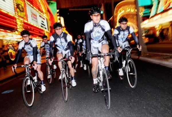 The Adageo Energy Pro Cycling Team squad
