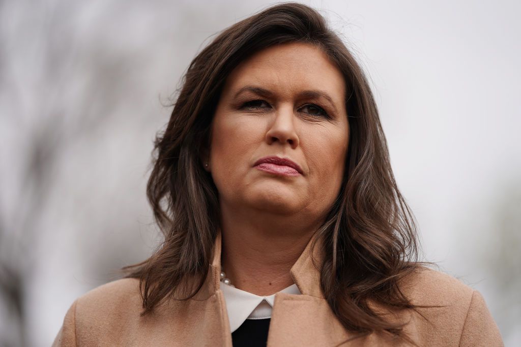 Sarah Sanders.