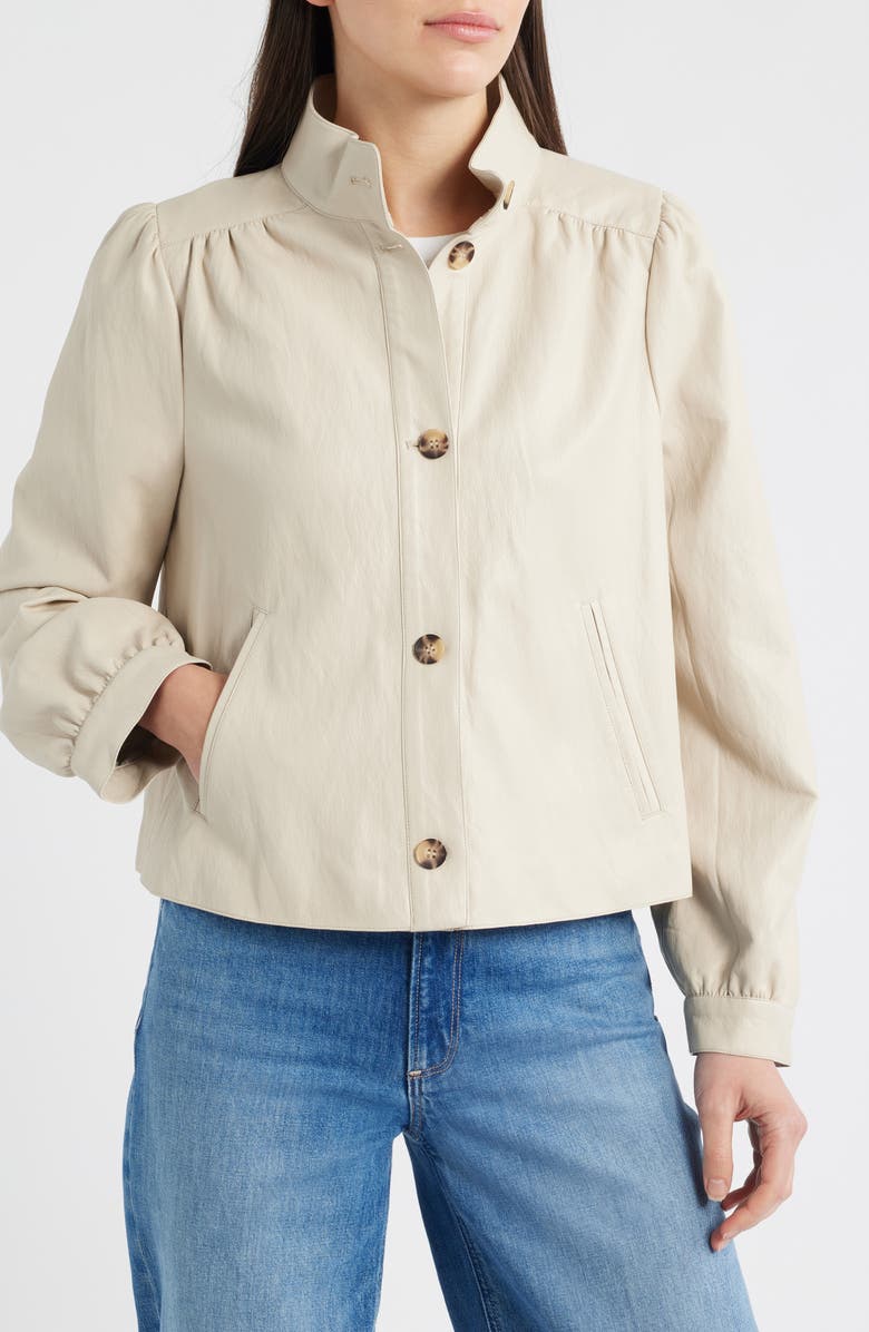 Cropped Water Resistant Jacket