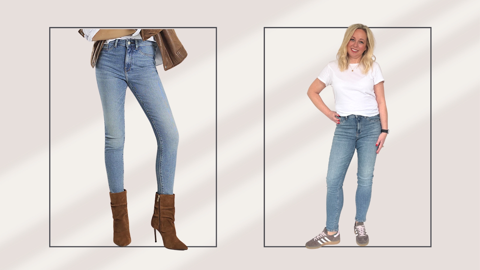 Antonia Kraskowski wearing River Island jeans