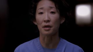 Cristina Yang talking about Burke to the Chief