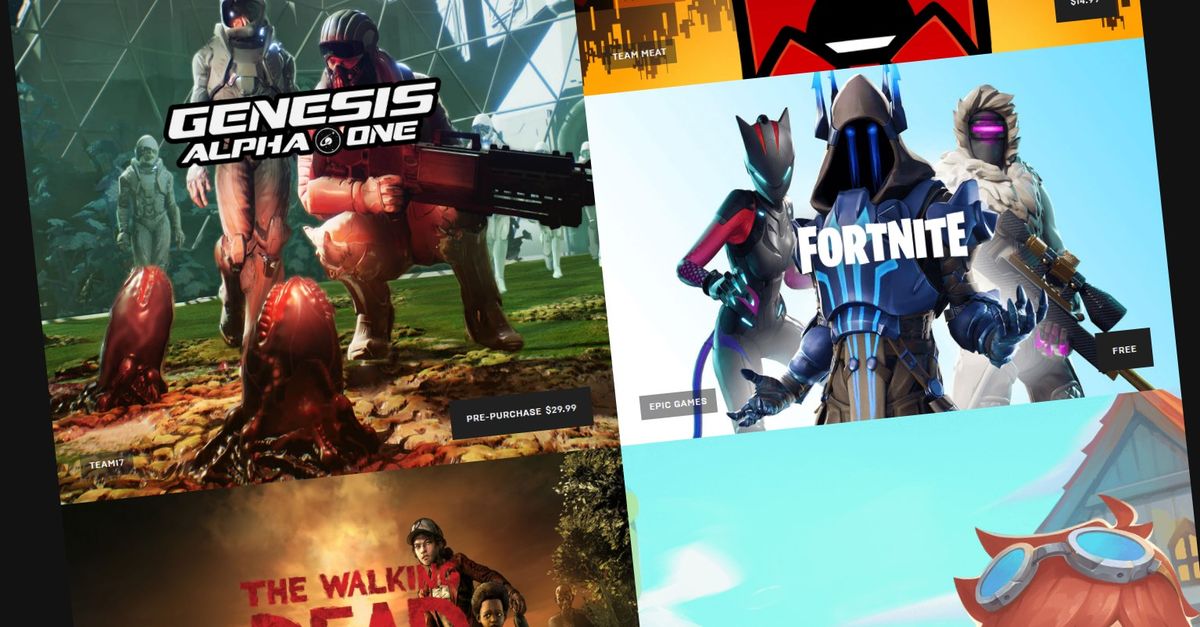 Epic Games is the only store/launcher demanding a first and last