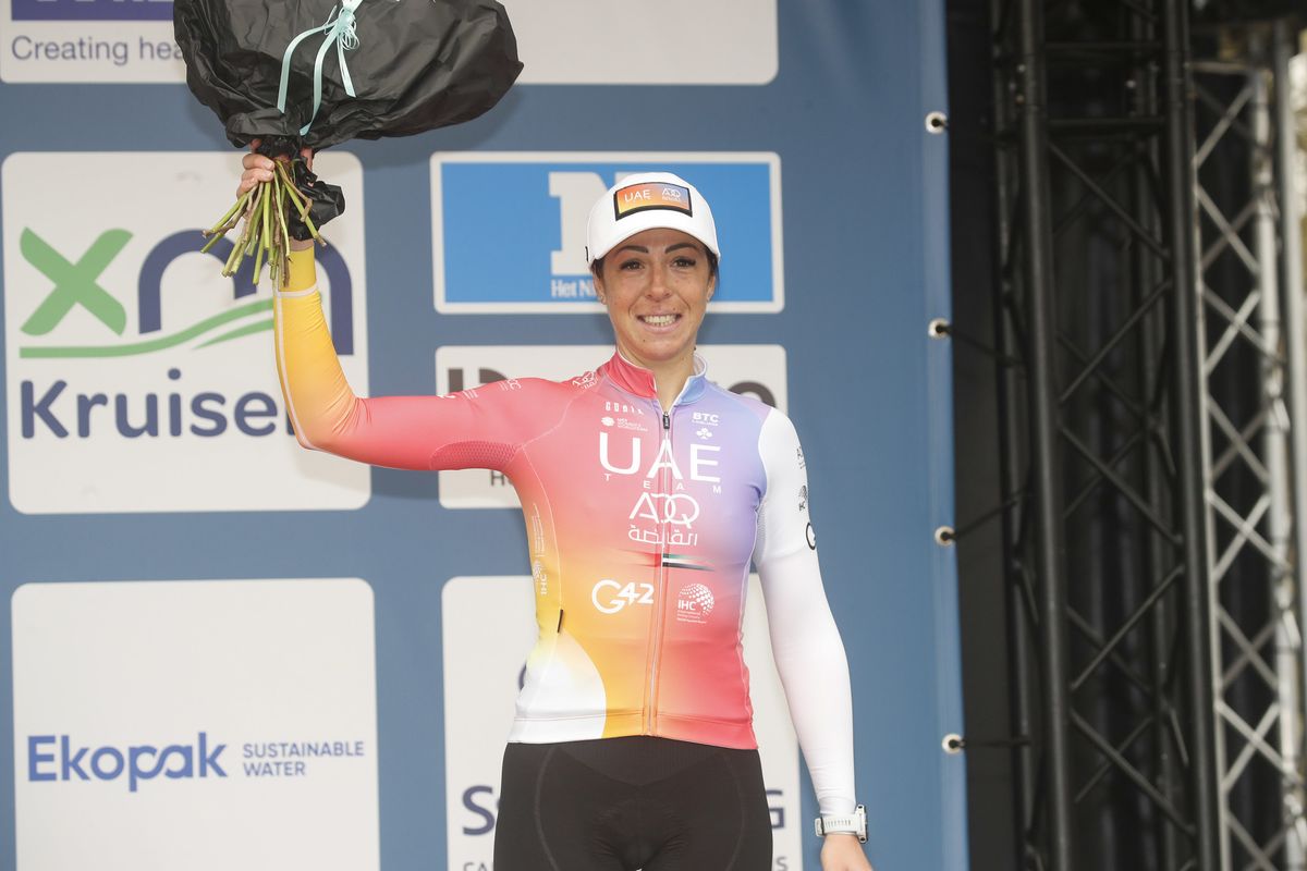 Danilith Nokere Koerse Women 2022 - 3th Edition -
Deinze - Nokere 125,9 km - 16/03/2022 - Marta Bastianelli (ITA - UAE Team ADQ) - photo Rafa Gomez/SprintCyclingAgency&Acirc;&copy;2022
