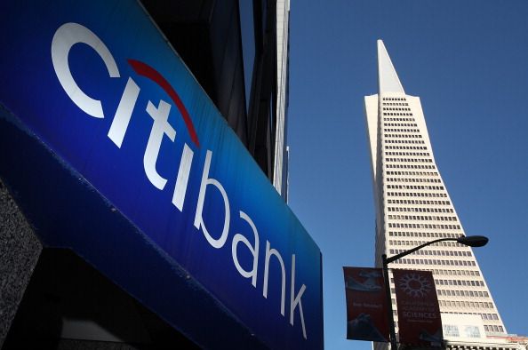 Citibank sign