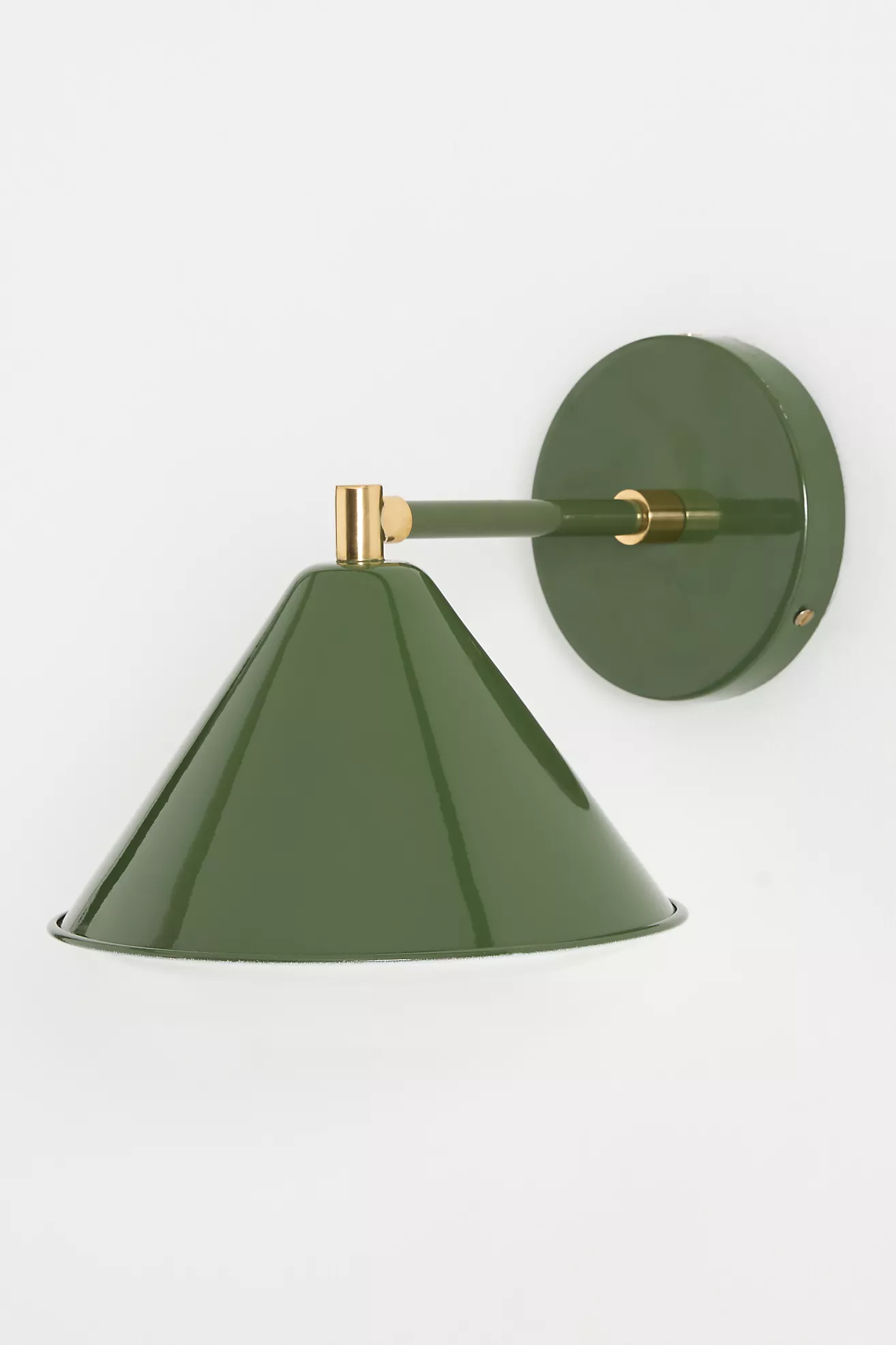 Greenwich Enameled Metal Sconce