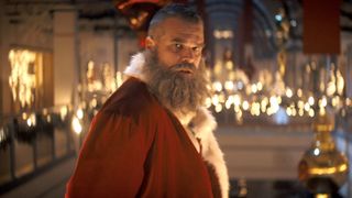 David Harbour as Santa in Violent Night 2